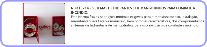 Sistemas de Hidrantes e Mangotinhos Para Combata e Incêndio