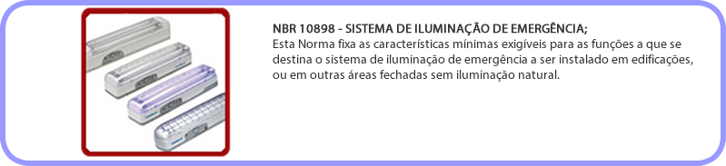 Iluminação de emergência