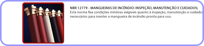 Mangueiras de incêndio